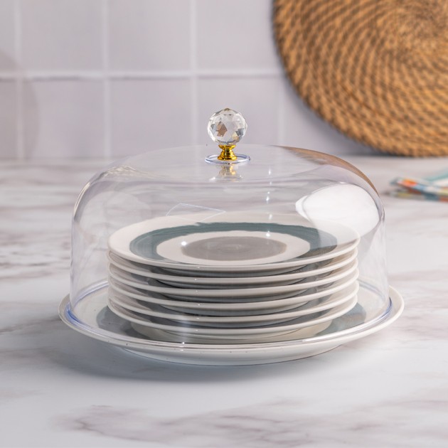 The Cake Trio cake set green 8 pieces