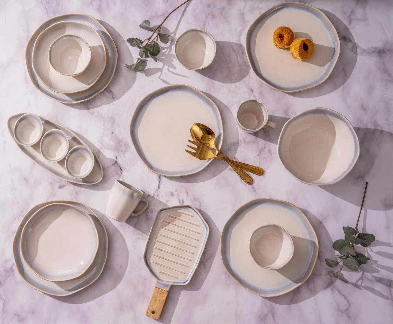 Porcelain dinner set 32 pieces
