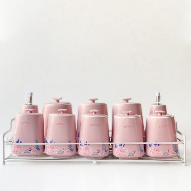 MGH Spices set 11 pieces pink