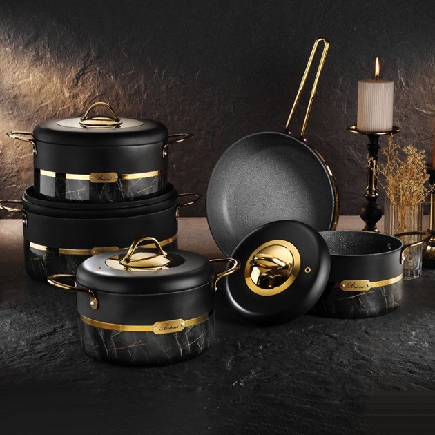 Brioni granite set 9 pieces